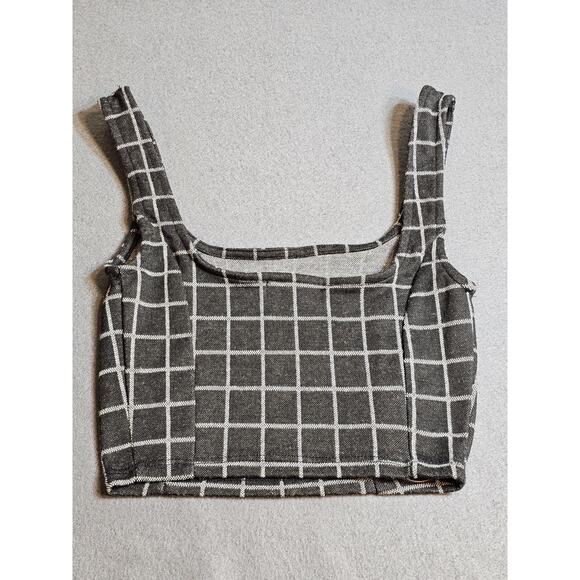 Haley & June Tops - Haley & June Extra Small Women Crop Top Black White Tank Crop Top